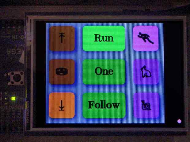 Kenmore 158 UI - Simplified buttons - contrast stretch