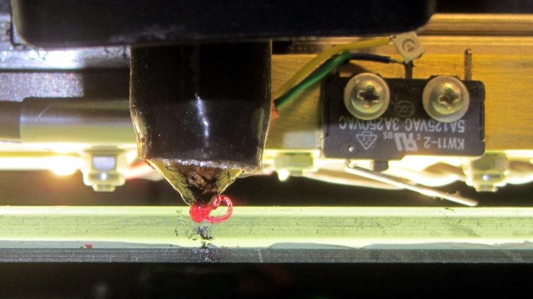 V4 PETG - preheat position