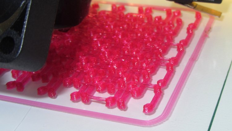 Chain mail - 4 strand PETG bridging