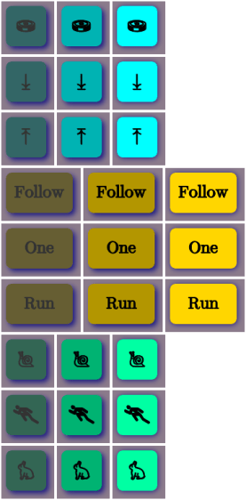 Kenmore 158 UI - Pastel Buttons