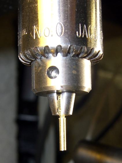 Silhouette temple repair - trimming tube