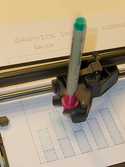 HP7475A - Sakura Micro Pen Adapter - self-test plot
