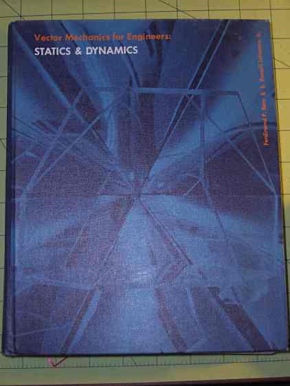Vector Mechanics for Engineers - cover
