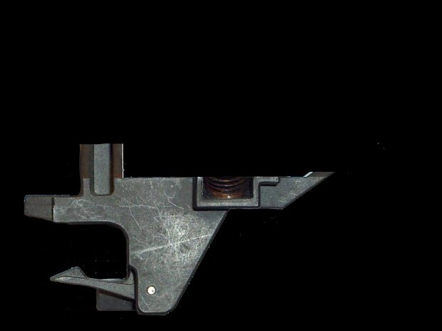 HP7475A - pen holder - top view - isolated