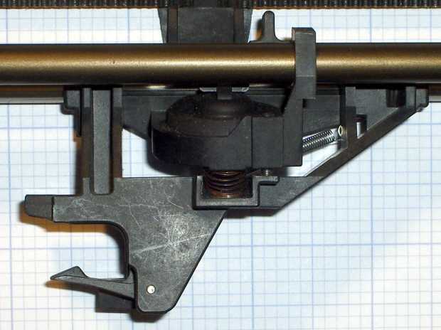 HP7475A - pen holder - top view