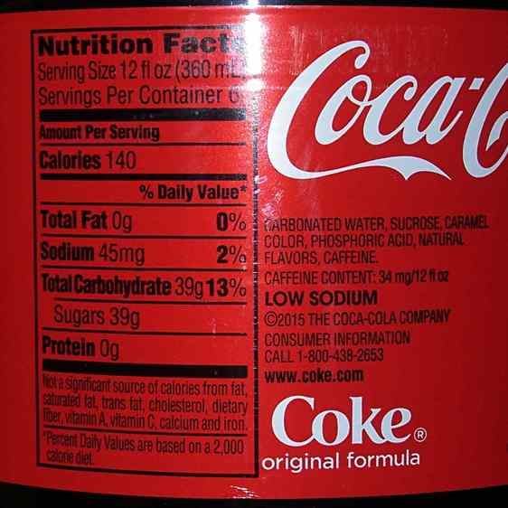 Yellow Coca Cola cap - Kosher ingredients