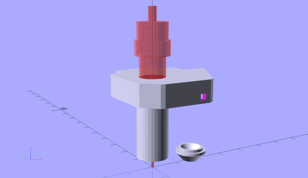 Roland knife stabilizer and nose - show