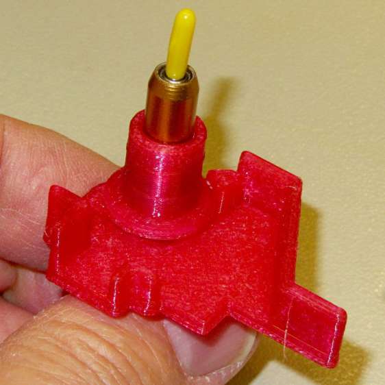 HP 7475A - Roland knife adapter and stabilizer - height map - bottom view