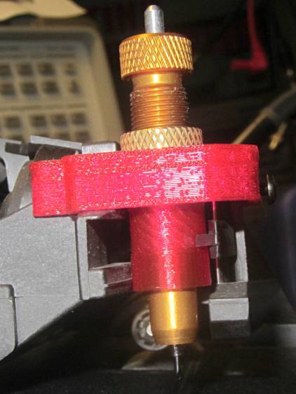 HP 7475A - Roland knife stabilizer - installed