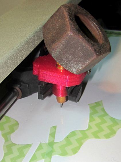 HP 7475A knife stabilizer - big nut weight