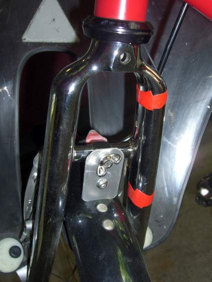 Tour Easy - new fork - fender extender