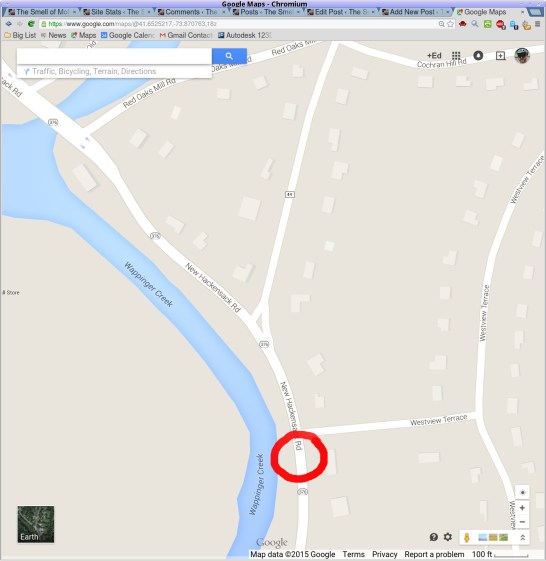Delaminated Asphalt - Rt 376 at Westview Terrace - map