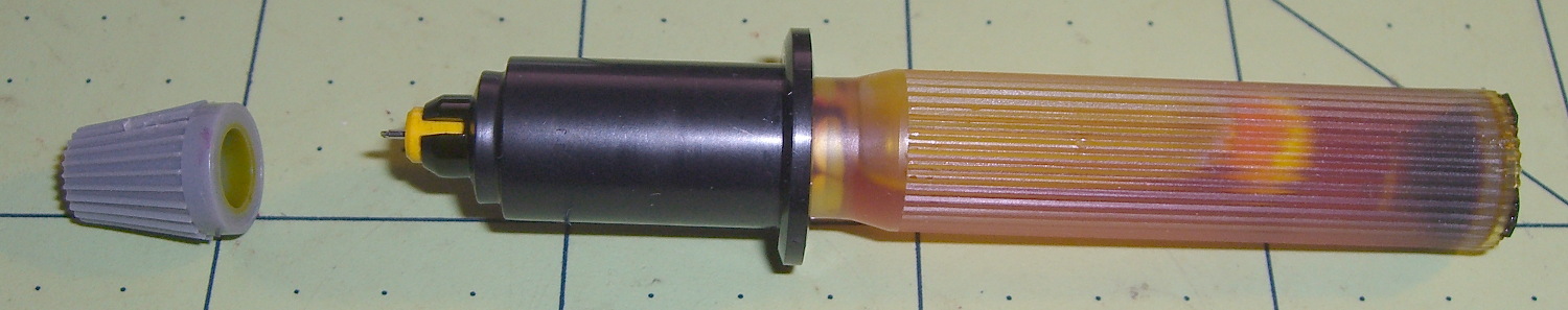 HP7475A disposable liquid pen - refilled