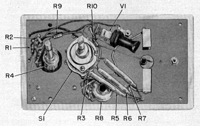 Victoreen CD-V-710 Model 5 Manual - Page 10 - circuit layout