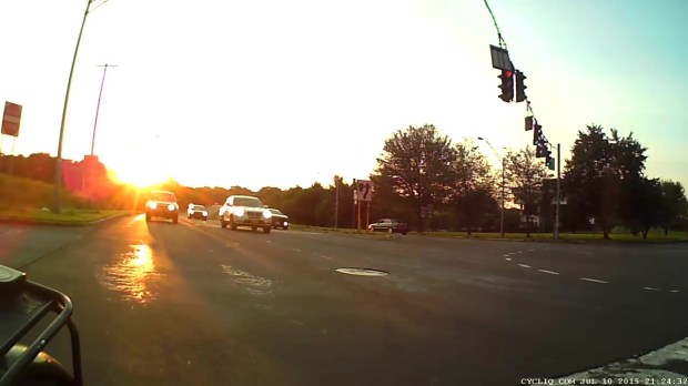Burnett at Rt 55 Signal - Rear 0490