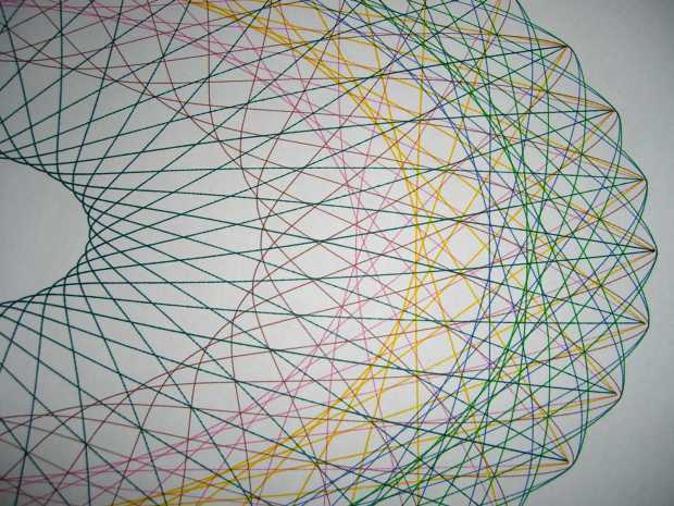 HP 7475A - SuperFormula patterns - detail