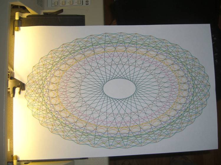 HP 7475A - SuperFormula patterns