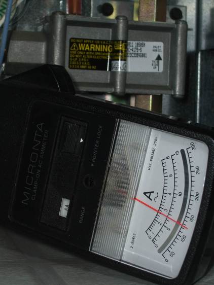 Kenmore range oven gas valve - weak igniter current