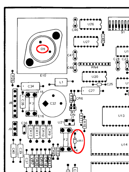 HP 7475A - LED power tap