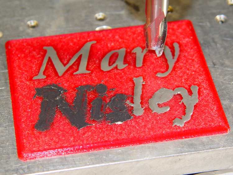 Text Block - milling setup