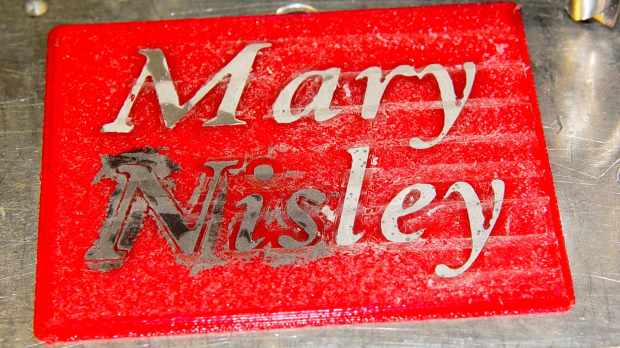 Text Block - milled 0.4 mm