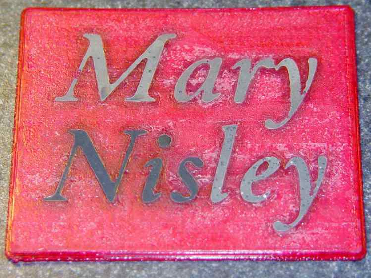 Text Block - sanded and leveled with IPS 4