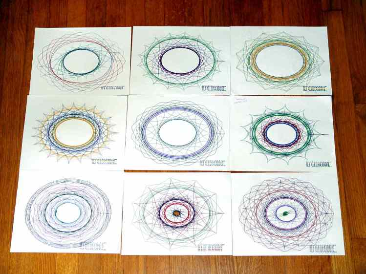Superformula Plots - A-size paper