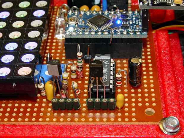 Reverse-bias noise amplifier - detail