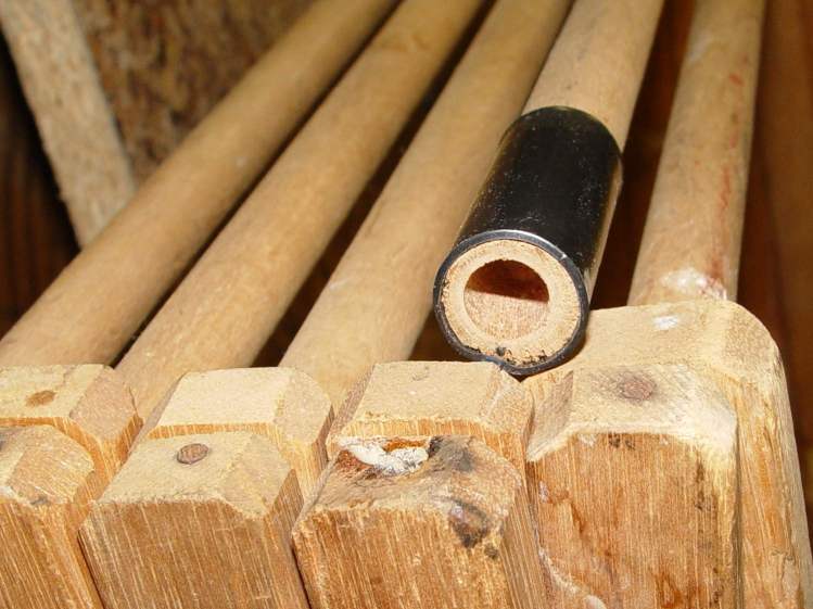 Drying Rack - drilled reinforced rung