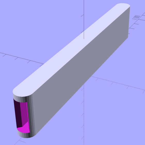 Garden Knife Sheath - solid model