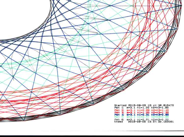 HP 7475A 2641V 26599 - Random pens