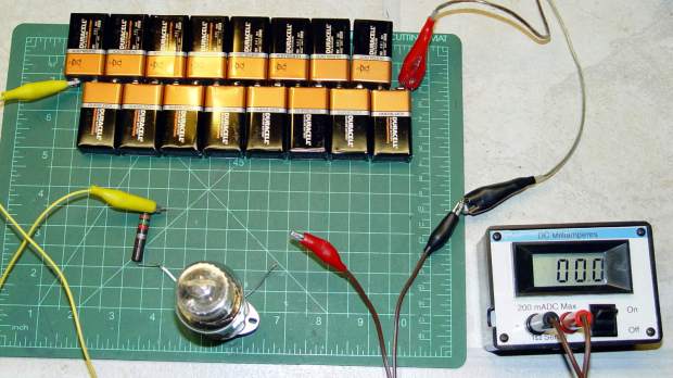 0D3 voltage regulator test setup