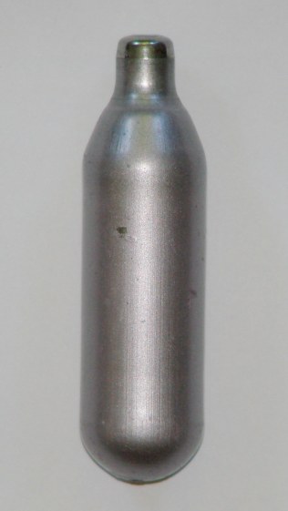 N2O capsule - side view
