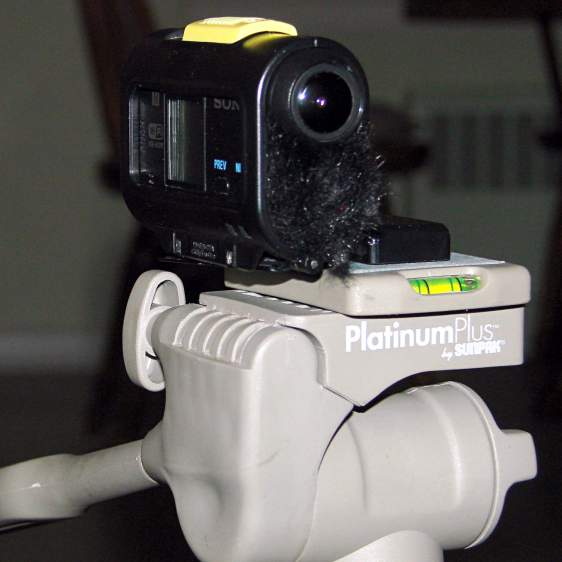 Sony HDR-AS30V - skeleton tripod mount