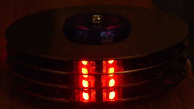 Hard Drive Mood Light - red