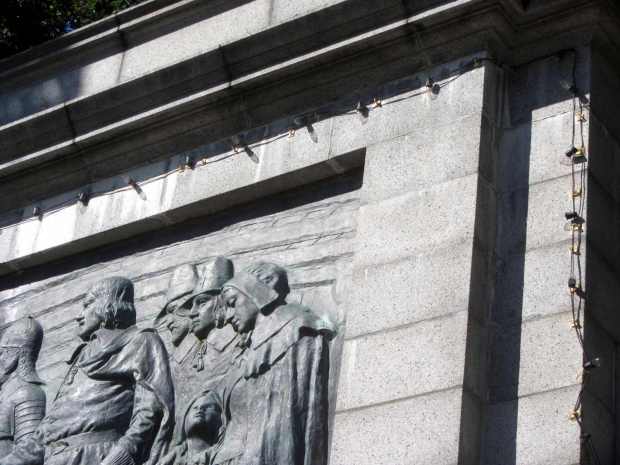 Provincetown Pilgrim Memorial - detail