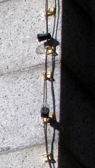 Provincetown Pilgrim Memorial - lamp detail