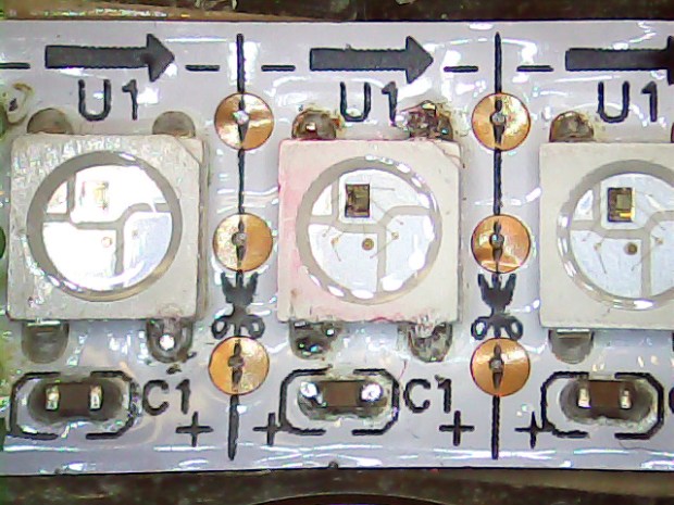 Knockoff Neopixel Failure - overview