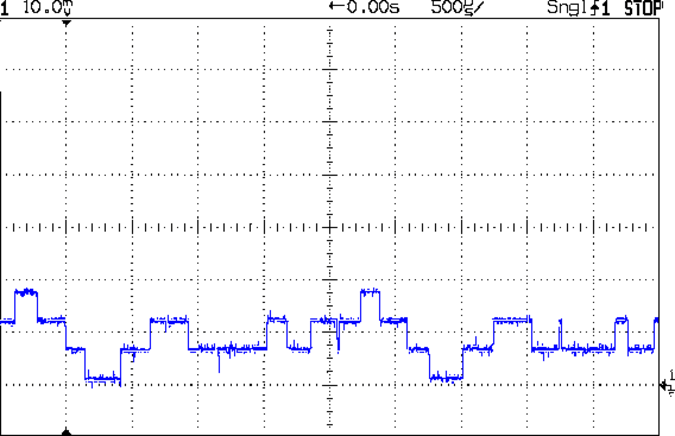 Neopixel current 100 mA - 64-64-64 0-7 200 mA peak