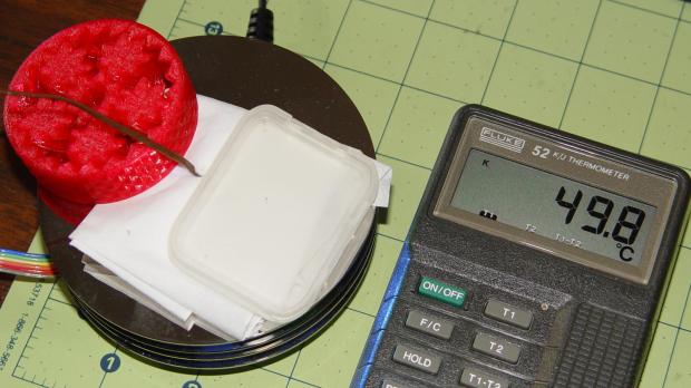 Mood Light - PWM 128 temperature measurement