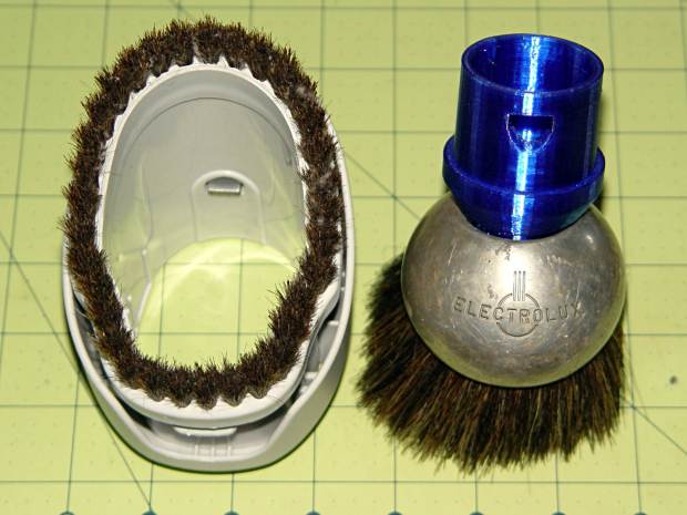 Kenmore vs adapted Electrolux dust brushes