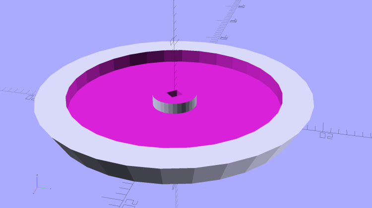 Hard Drive Mood Light - improved - Cap - solid model