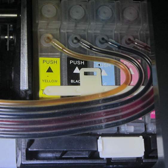 Epson R380 CISS hose clamp - broken