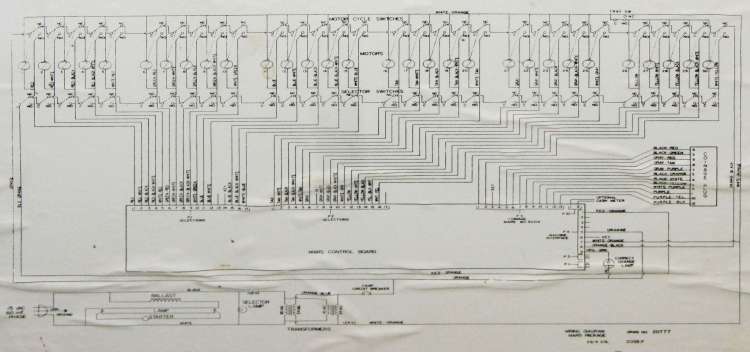 SqWr Vending Machine - OEM Wiring Diagram