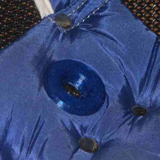 Blue Gauntlet M003-BG - replacement ear grommet - installed