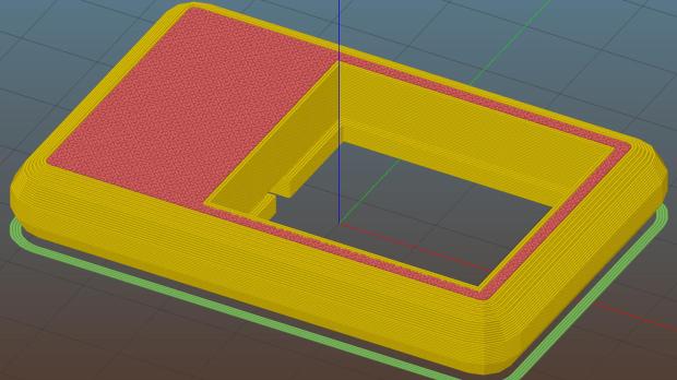 COB LED Heatsink mount - Slic3r