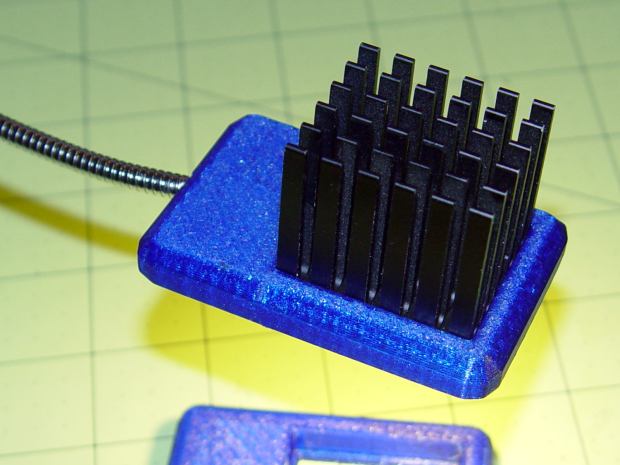 COB LED Desk Lamp - side detail