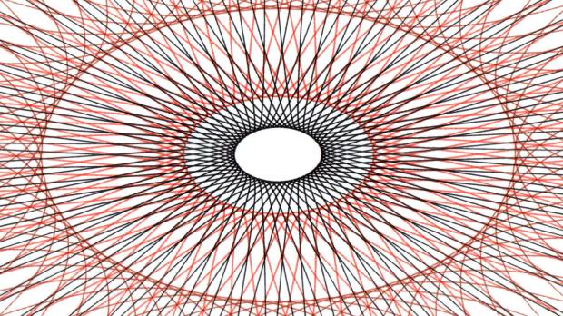 Superformula - meshed ovals - details