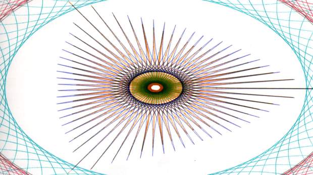 Superformula - triangle burst - detail
