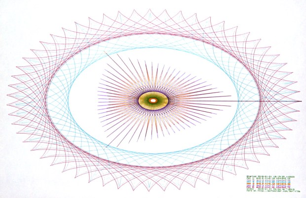 Superformula - triangle burst